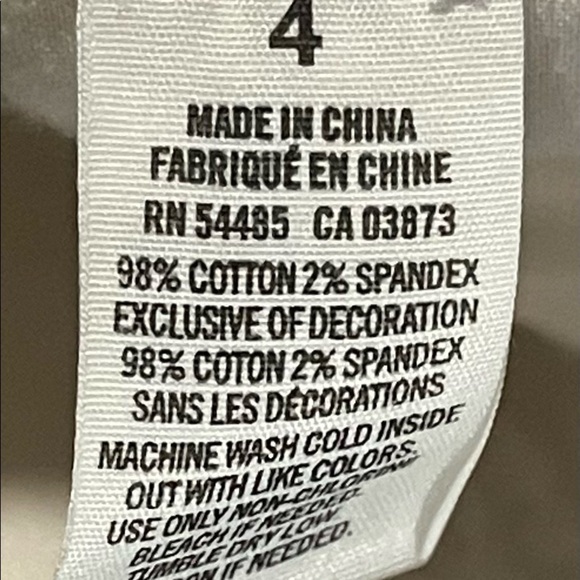 AMERICAN Eagle white denim shorts - Picture 6 of 9